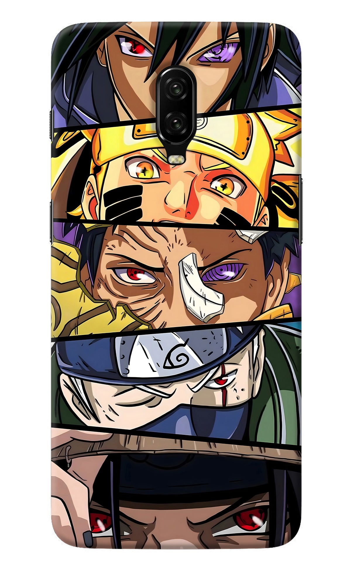 Naruto Character Oneplus 6T Back Cover