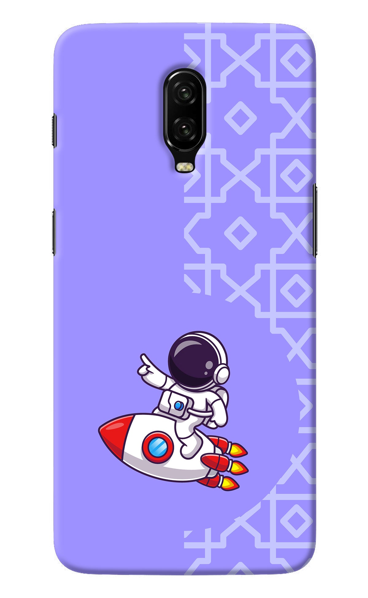 Cute Astronaut Oneplus 6T Back Cover