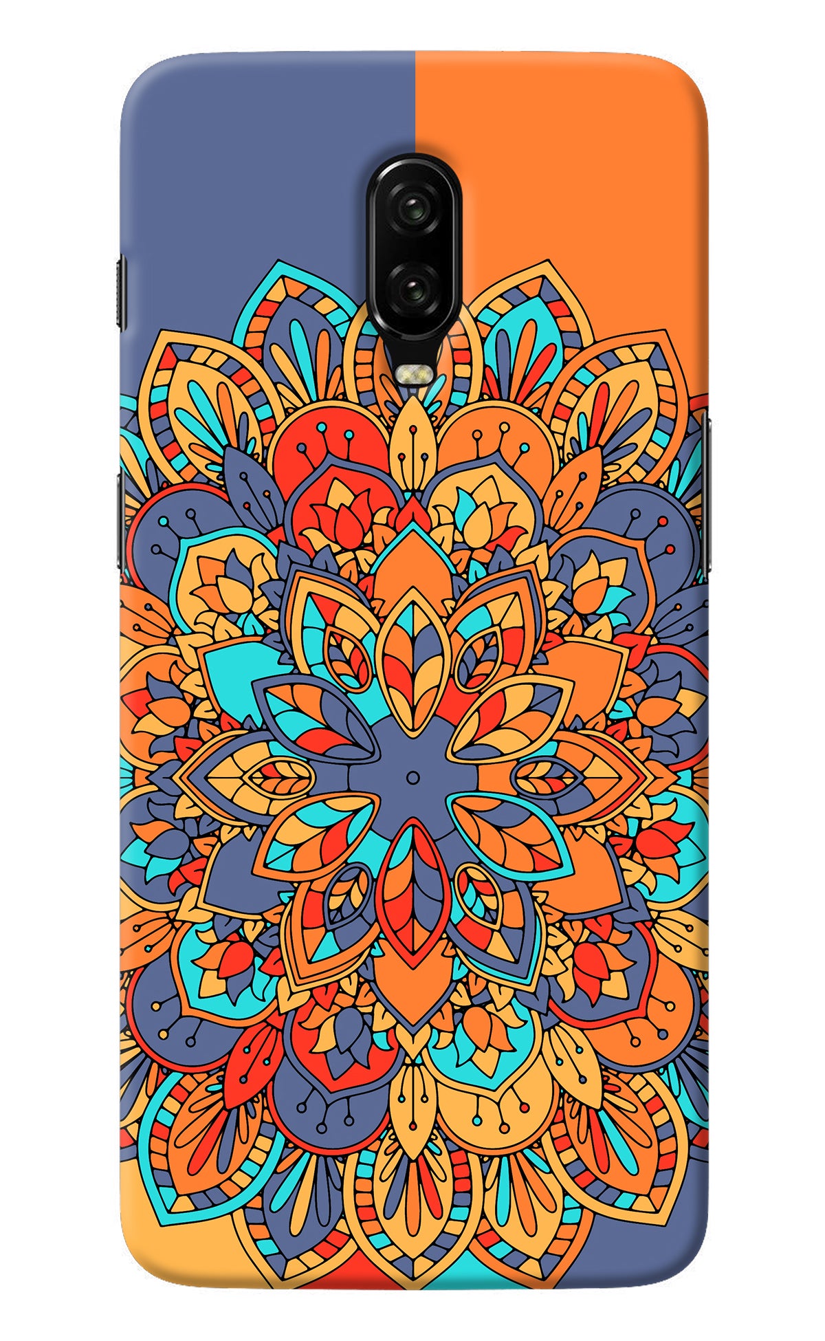 Color Mandala Oneplus 6T Back Cover