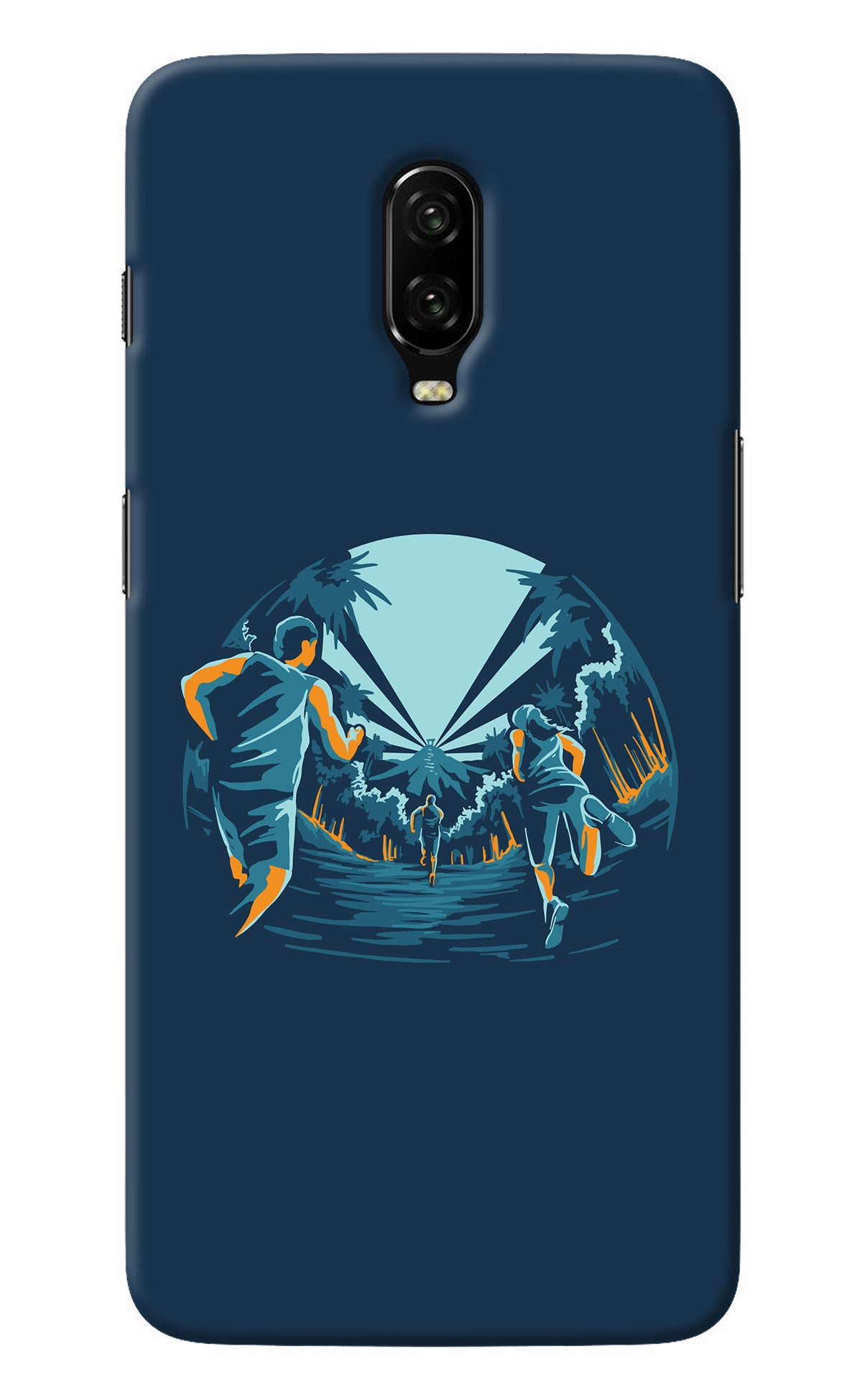 Team Run Oneplus 6T Back Cover