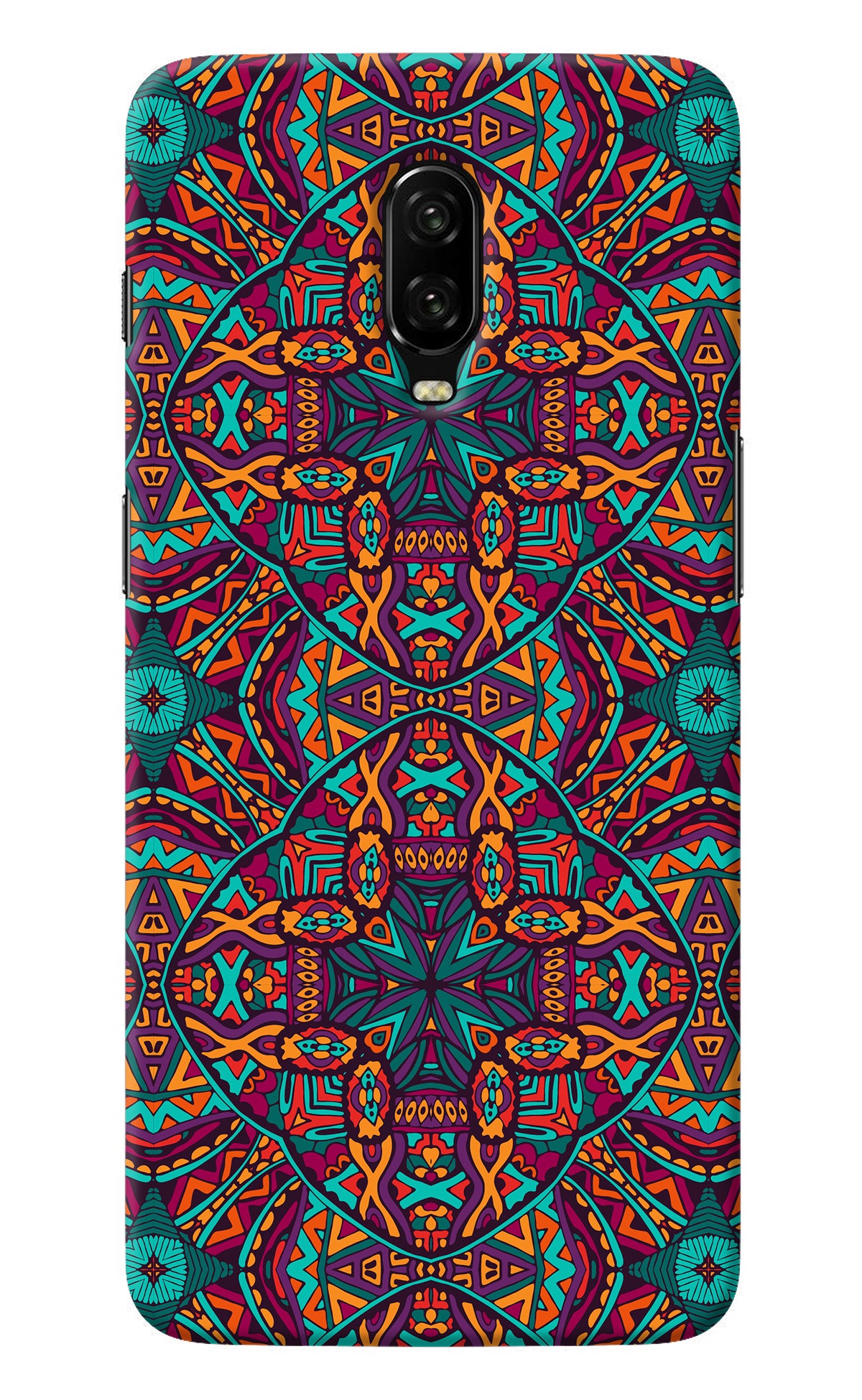 Colour Mandala Oneplus 6T Back Cover