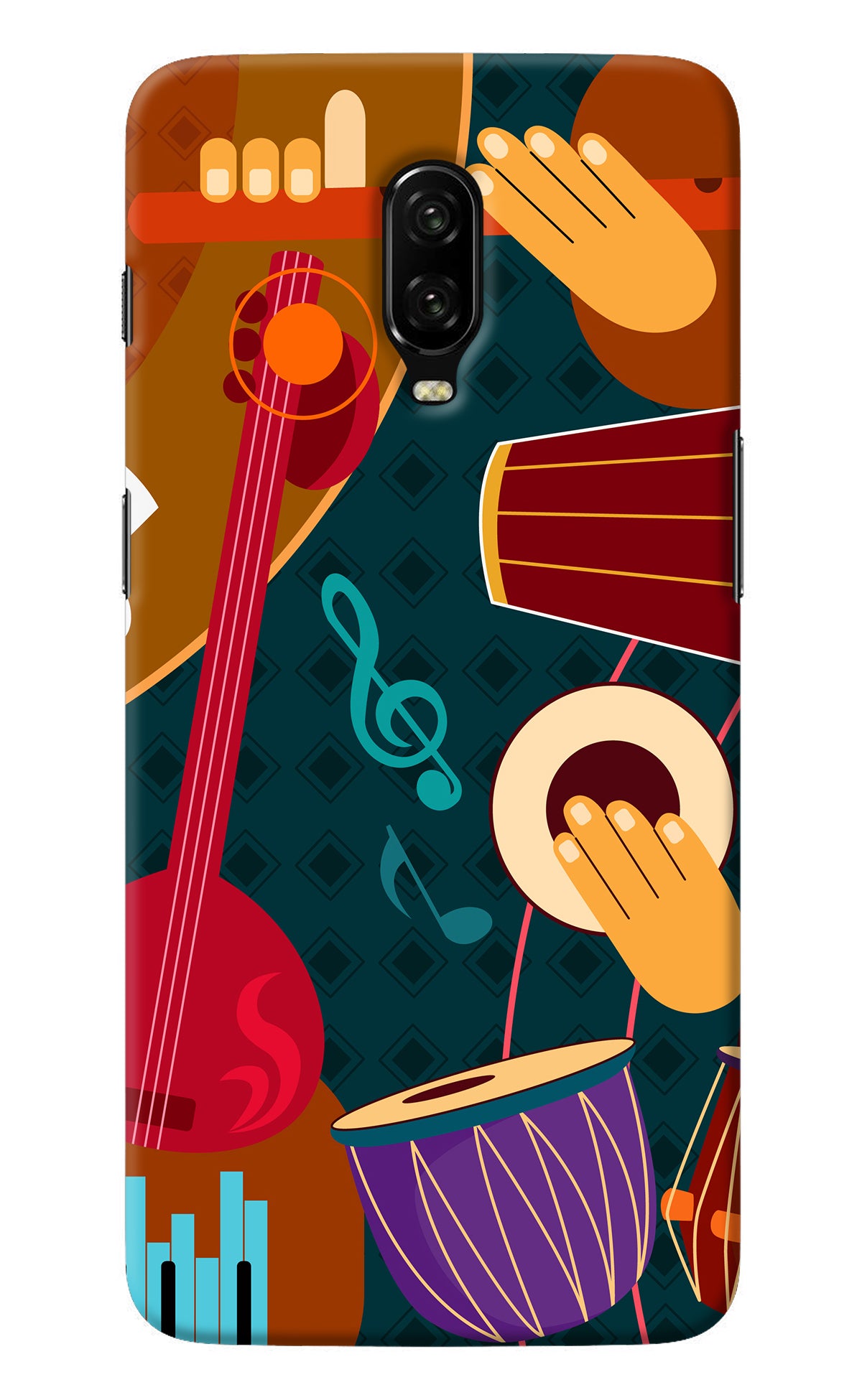 Music Instrument Oneplus 6T Back Cover