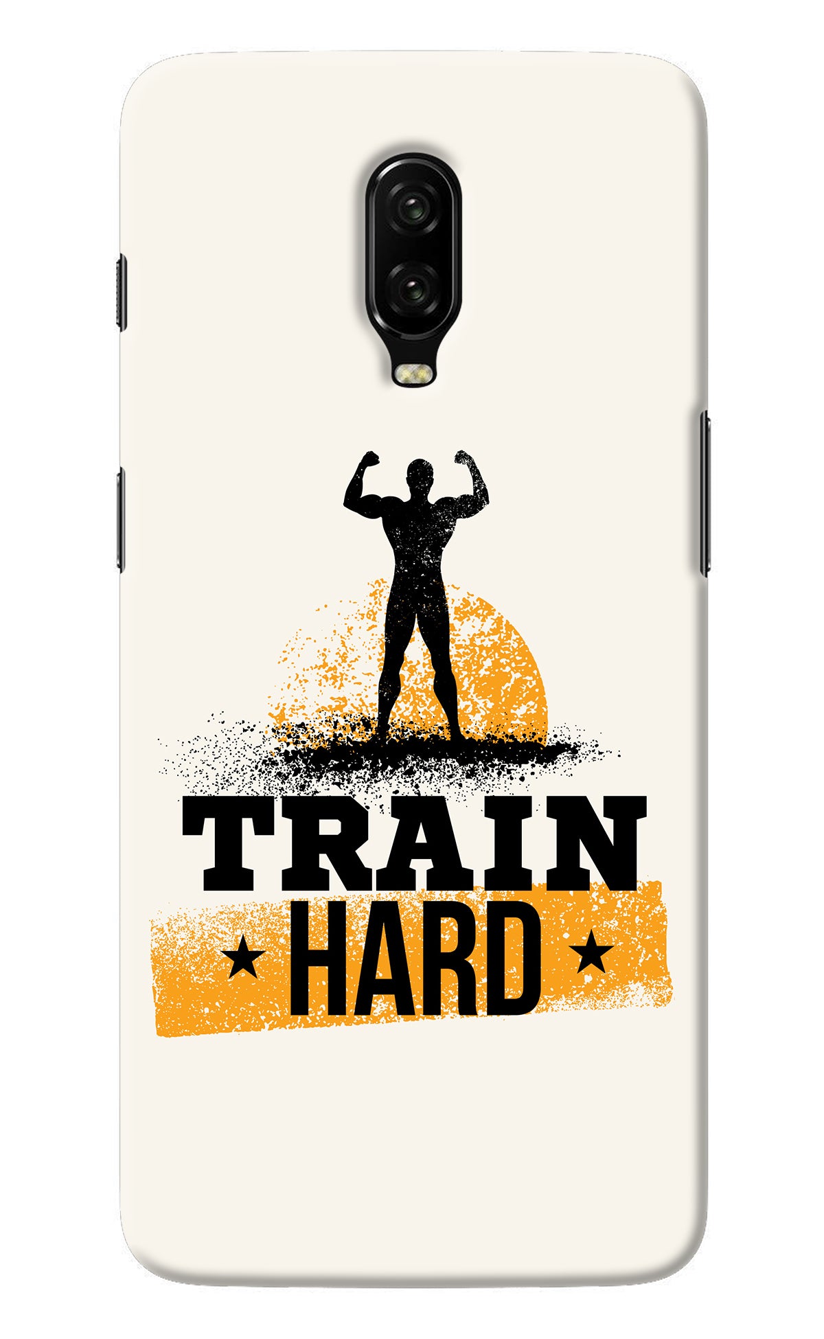 Train Hard Oneplus 6T Back Cover