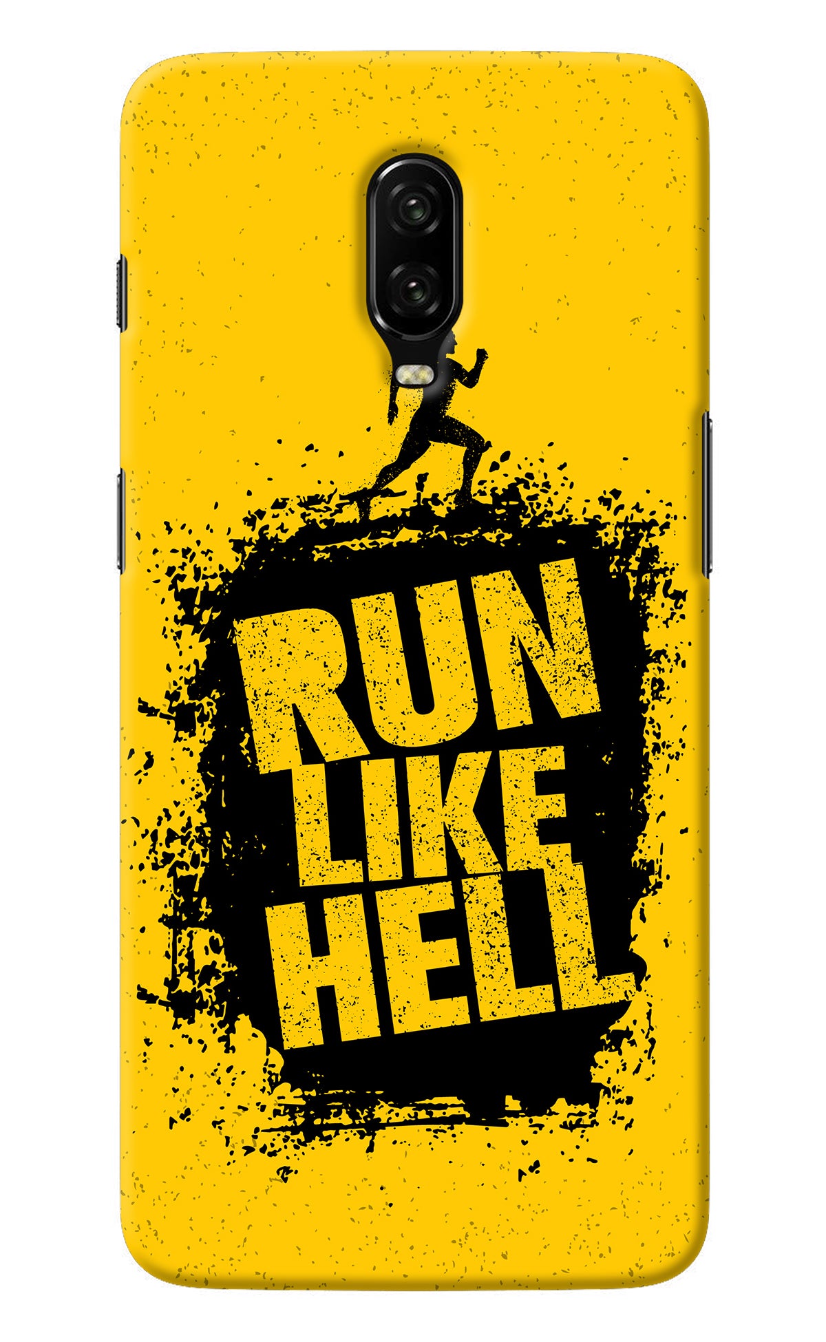 Run Like Hell Oneplus 6T Back Cover