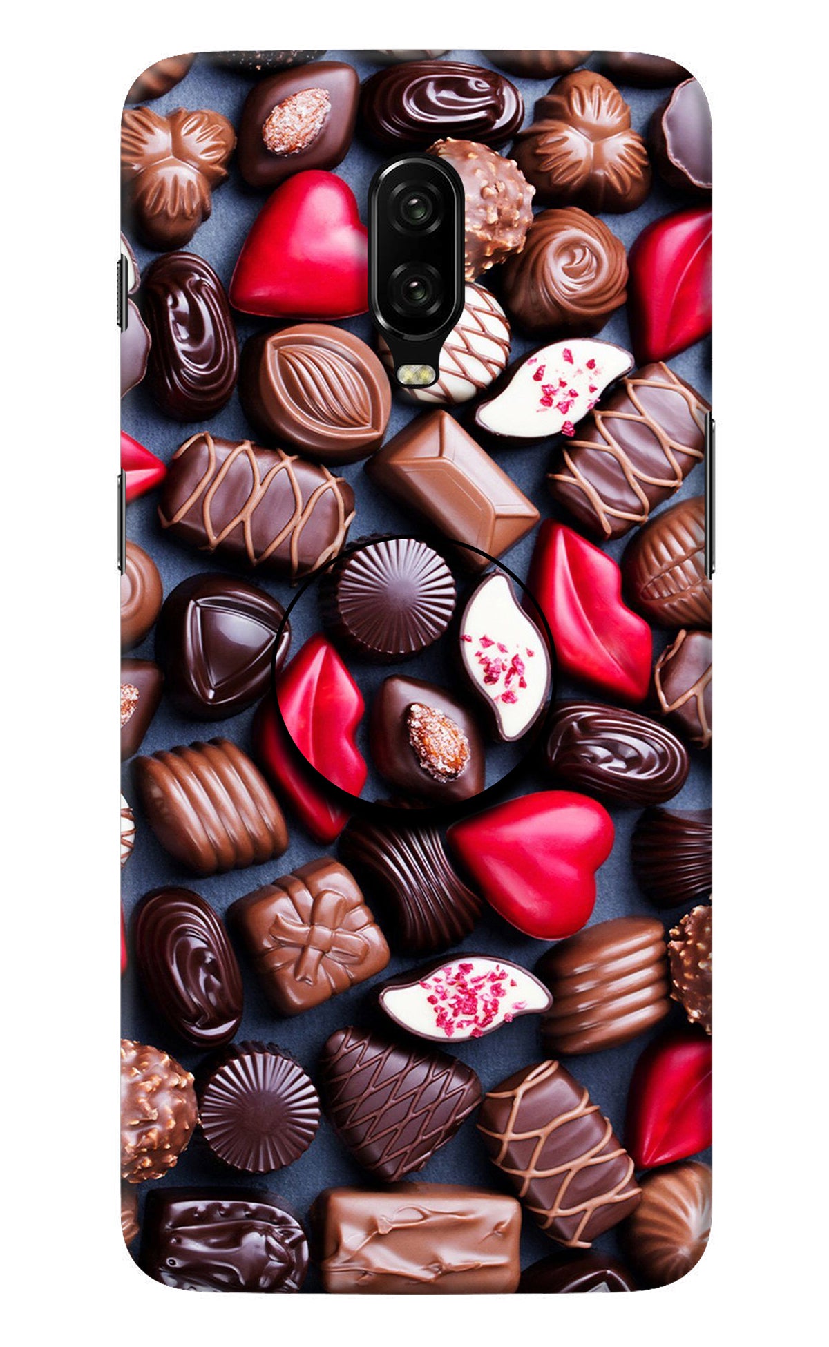 Chocolates Oneplus 6T Pop Case