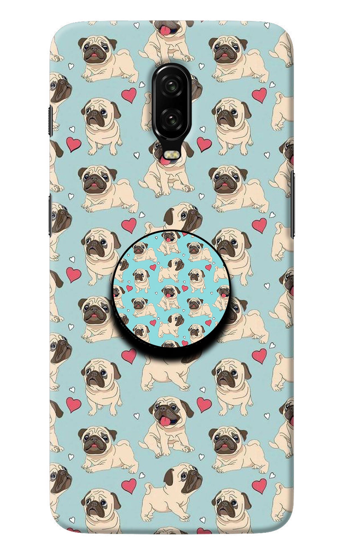 Pug Dog Oneplus 6T Pop Case