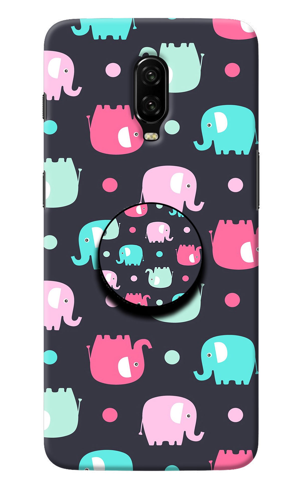 Baby Elephants Oneplus 6T Pop Case