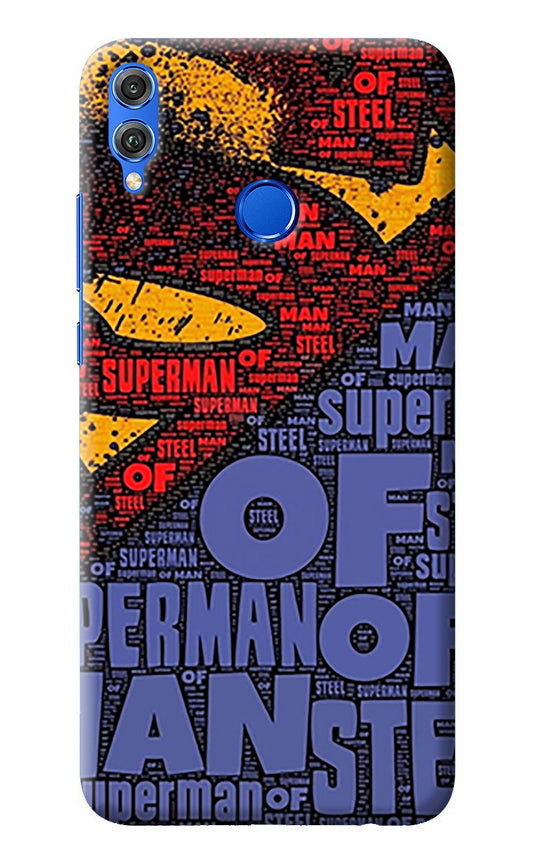 Superman Honor 8X Back Cover