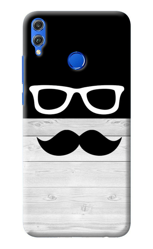 Mustache Honor 8X Back Cover