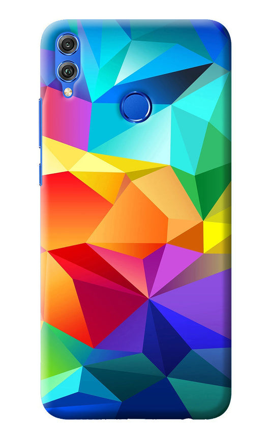 Abstract Pattern Honor 8X Back Cover