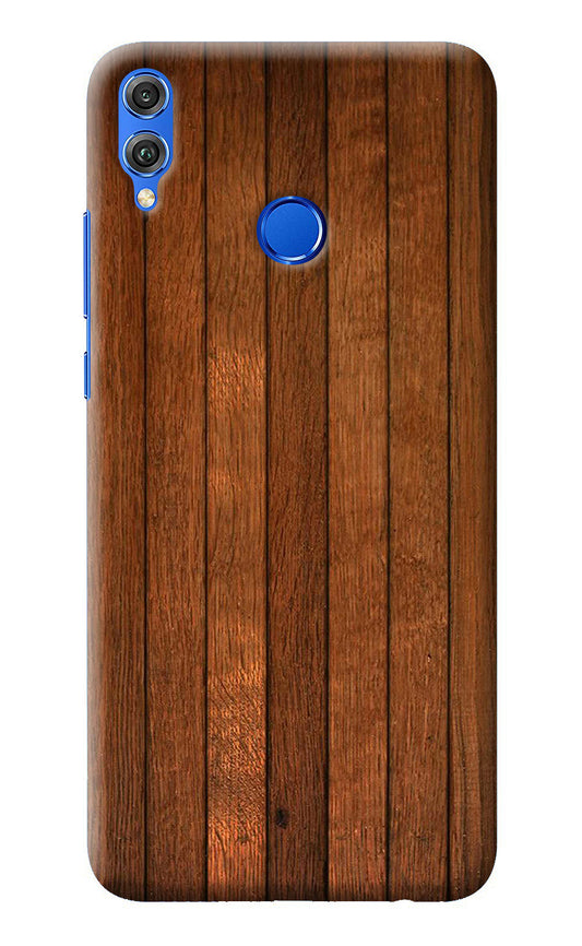 Wooden Artwork Bands Honor 8X Back Cover