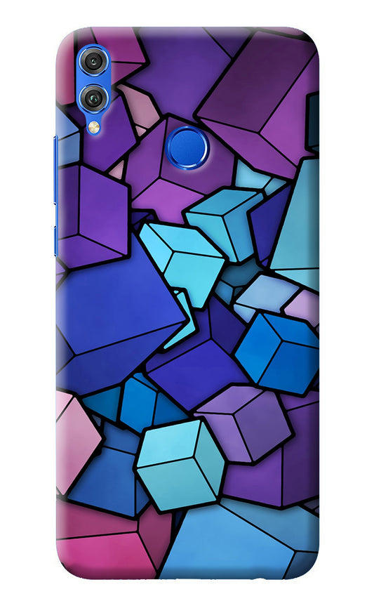 Cubic Abstract Honor 8X Back Cover