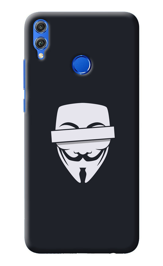 Anonymous Face Honor 8X Back Cover