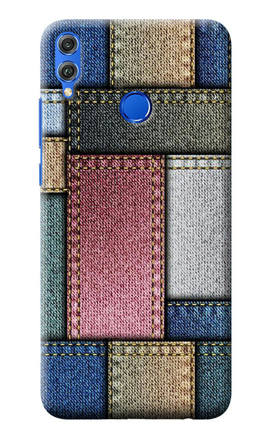 Multicolor Jeans Honor 8X Back Cover