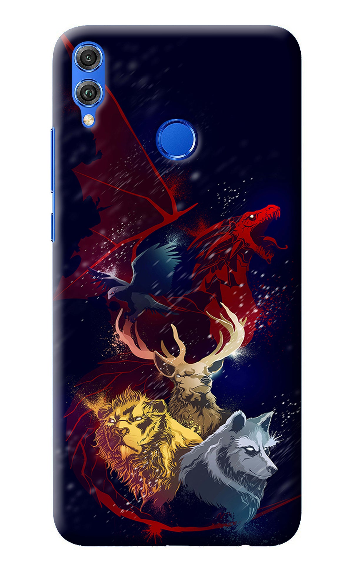 Game Of Thrones Honor 8X Back Cover