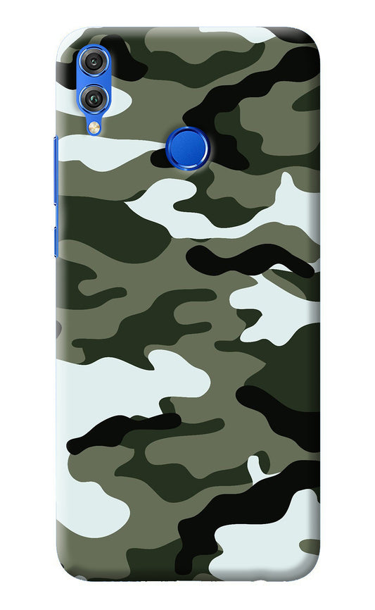 Camouflage Honor 8X Back Cover