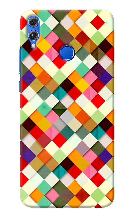 Geometric Abstract Colorful Honor 8X Back Cover
