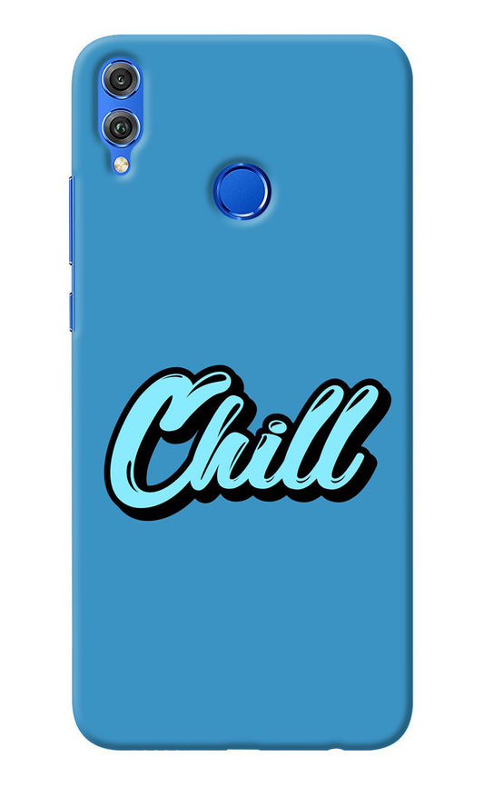 Chill Honor 8X Back Cover