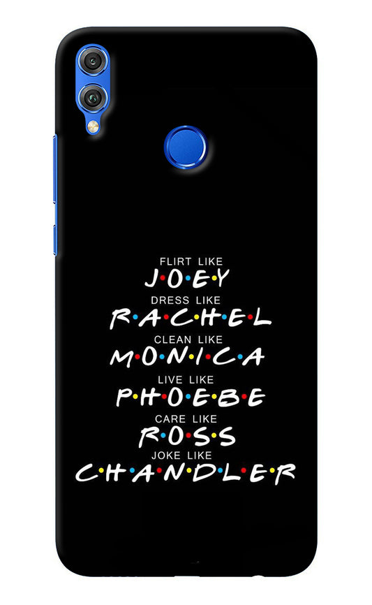 FRIENDS Character Honor 8X Back Cover