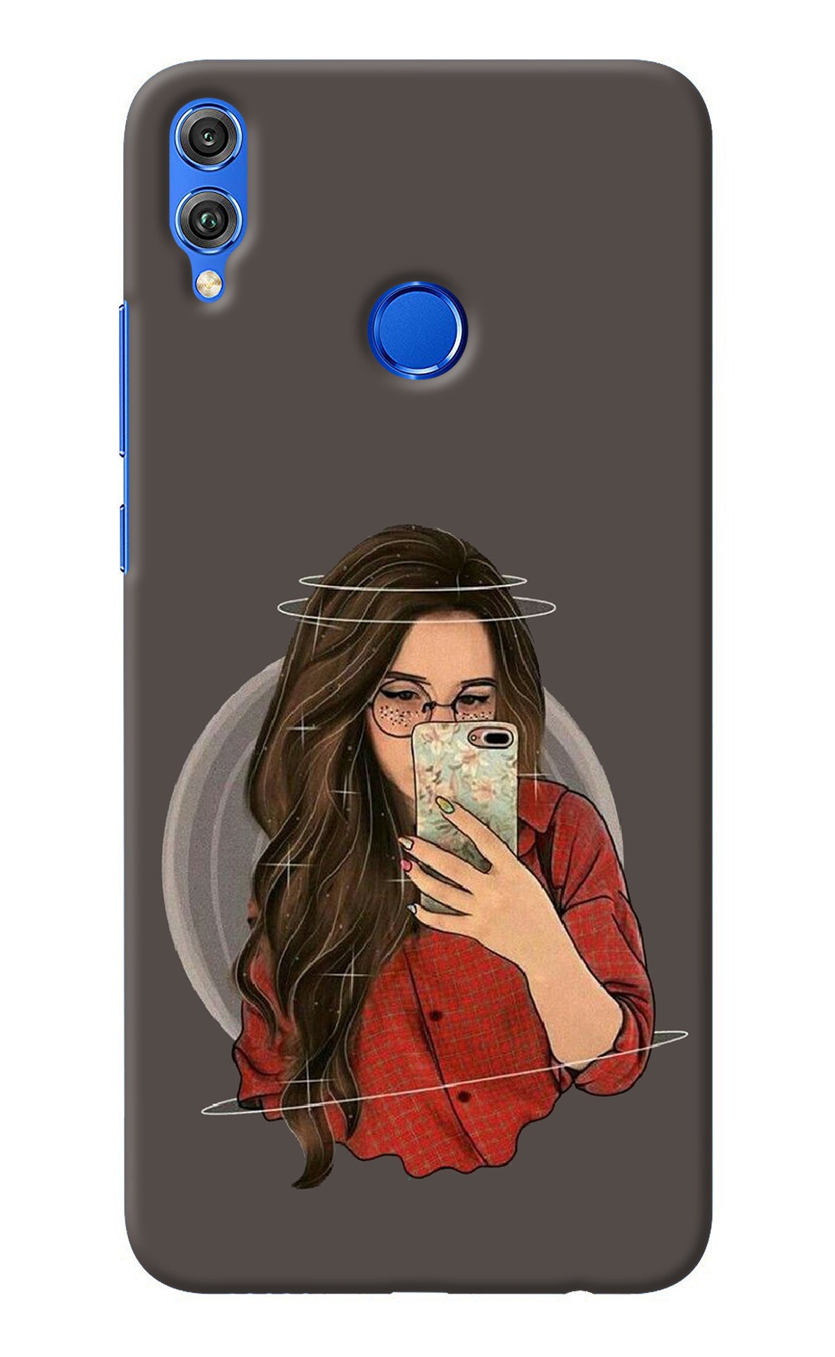 Selfie Queen Honor 8X Back Cover