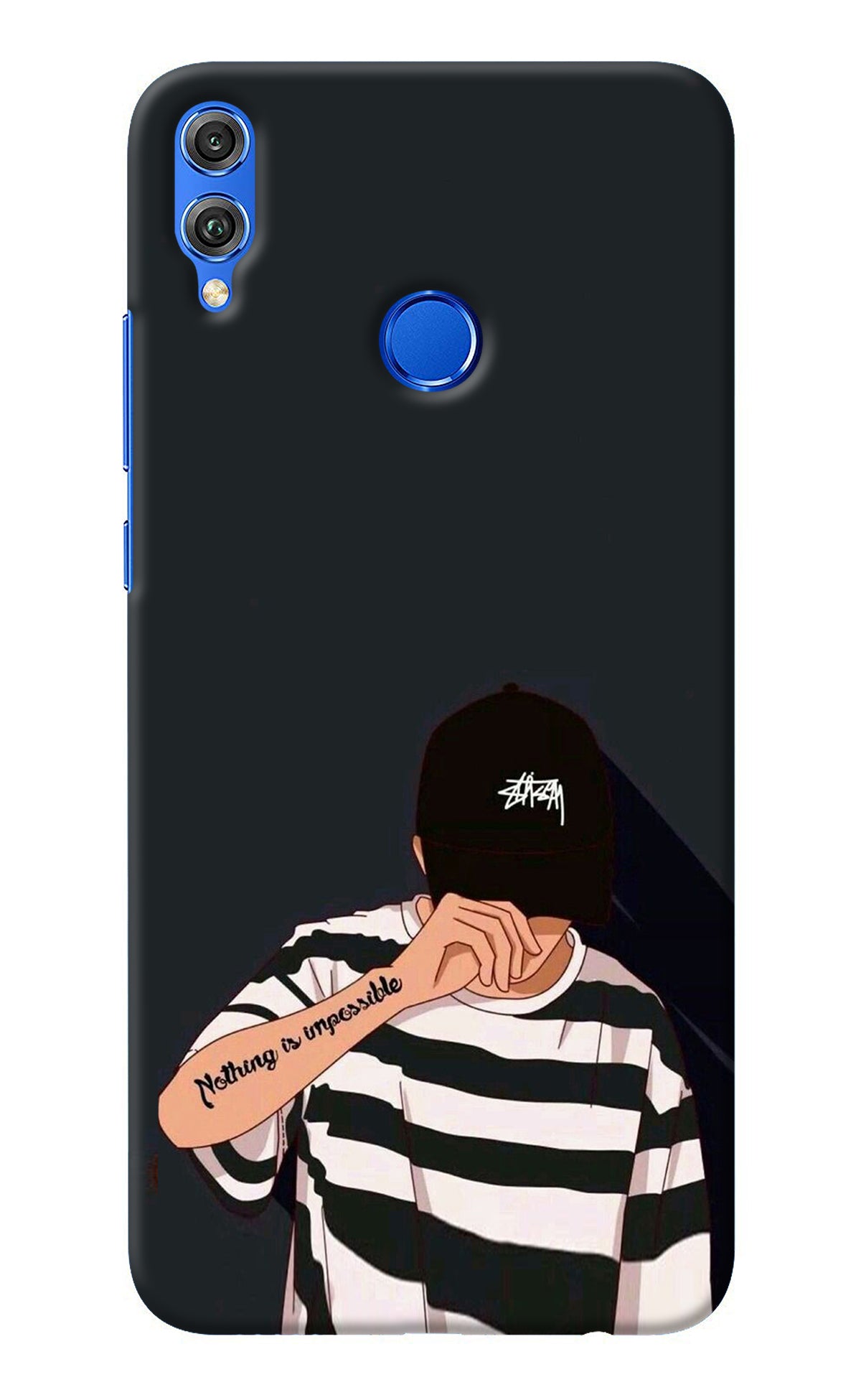 Aesthetic Boy Honor 8X Back Cover