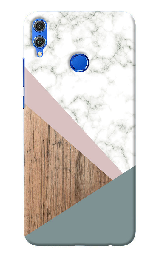 Marble wood Abstract Honor 8X Back Cover
