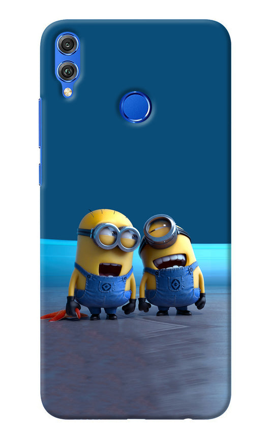 Minion Laughing Honor 8X Back Cover