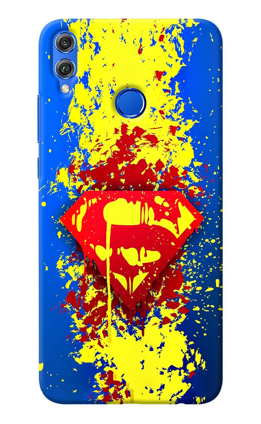 Superman logo Honor 8X Back Cover