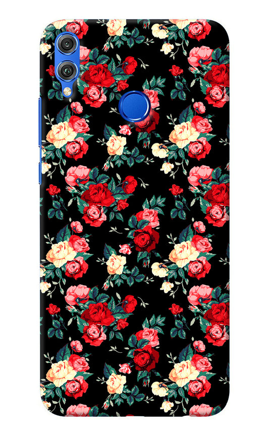 Rose Pattern Honor 8X Back Cover