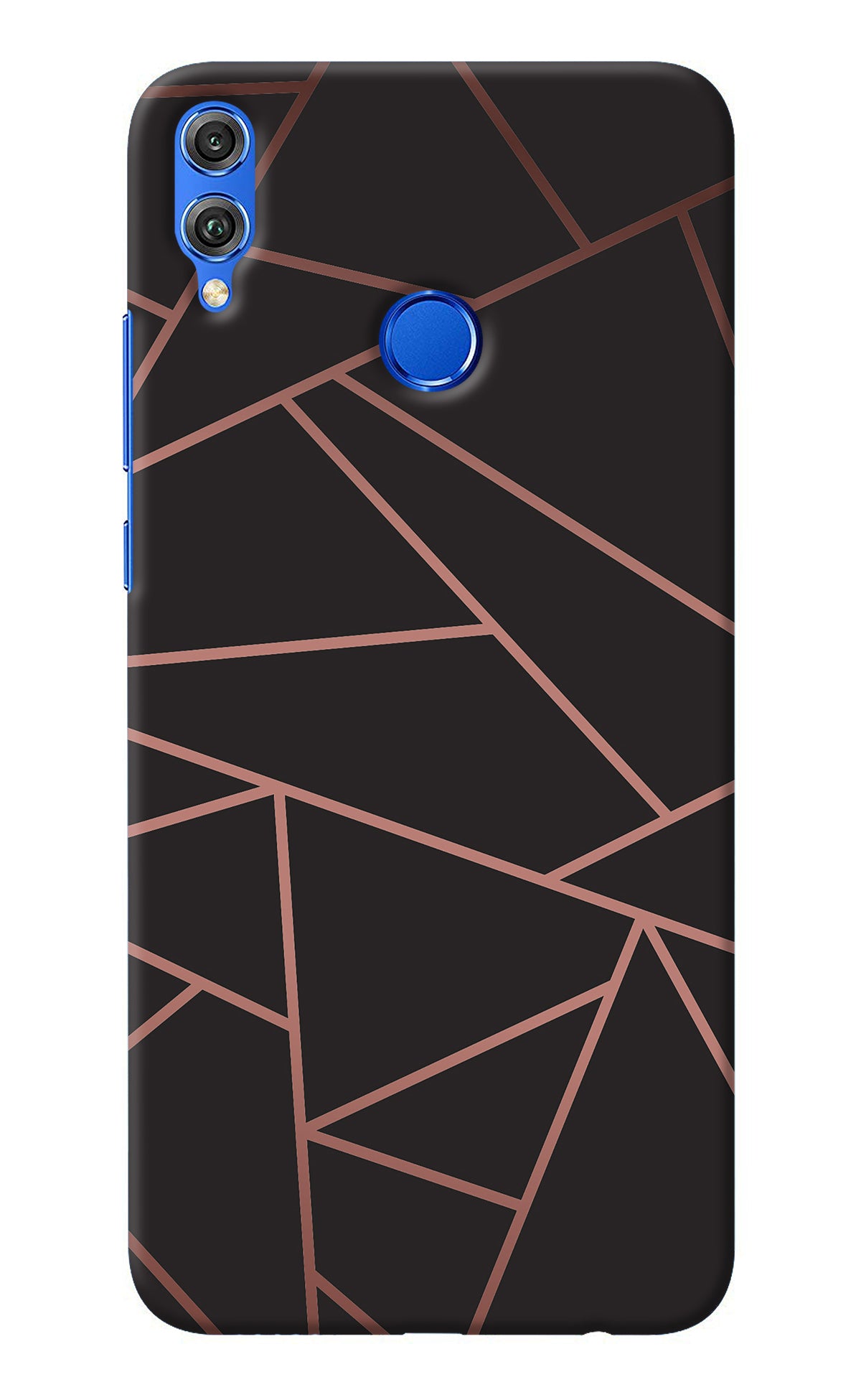 Geometric Pattern Honor 8X Back Cover