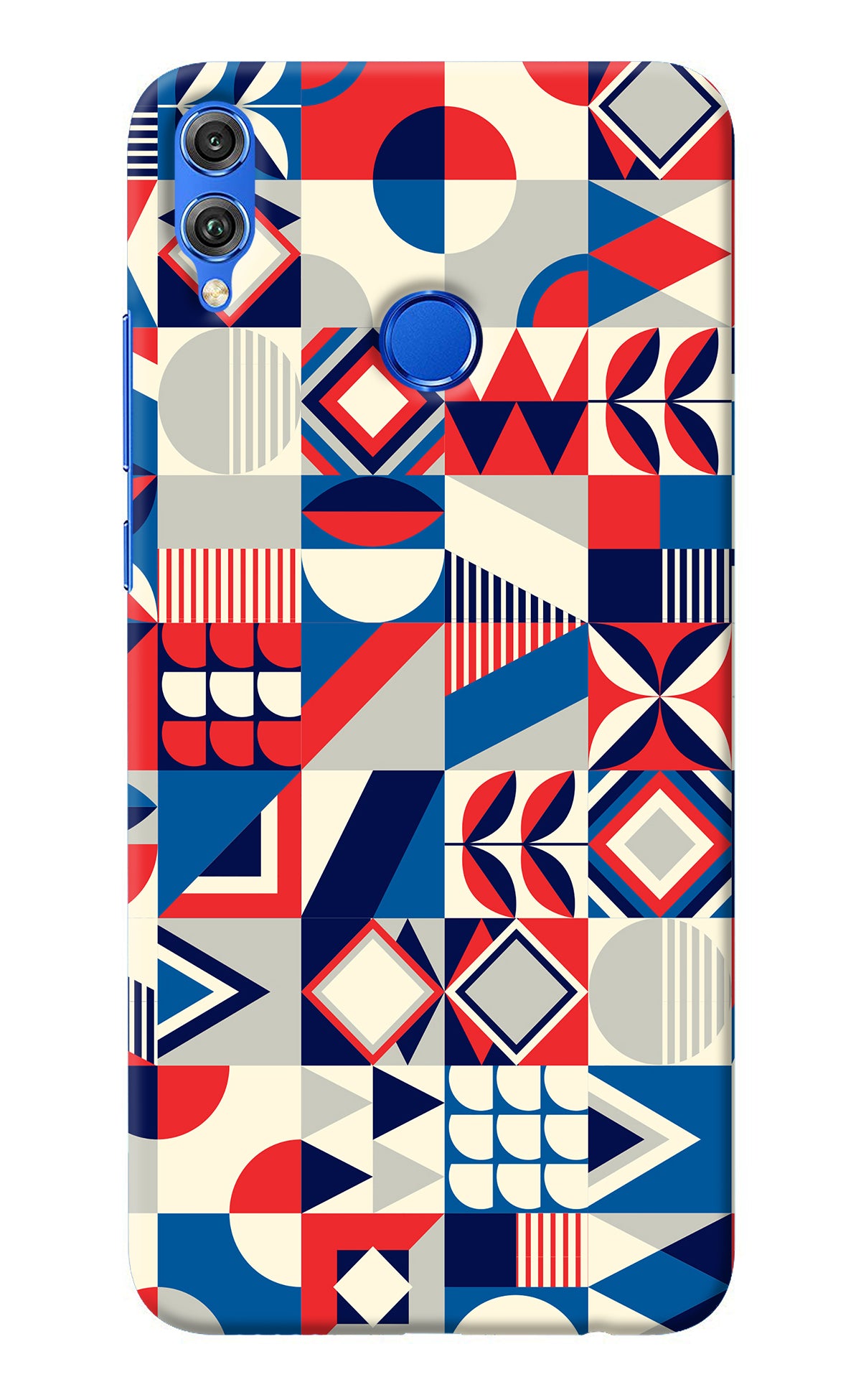 Colorful Pattern Honor 8X Back Cover