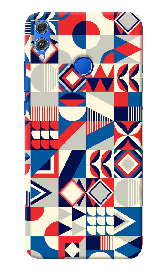 Colorful Pattern Honor 8X Back Cover