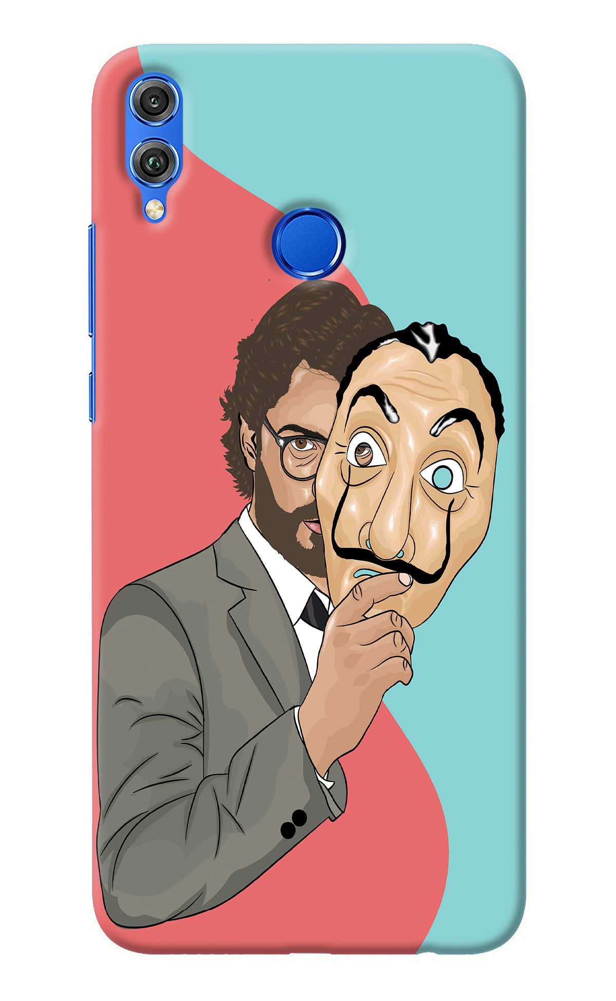 Professor Honor 8X Back Cover