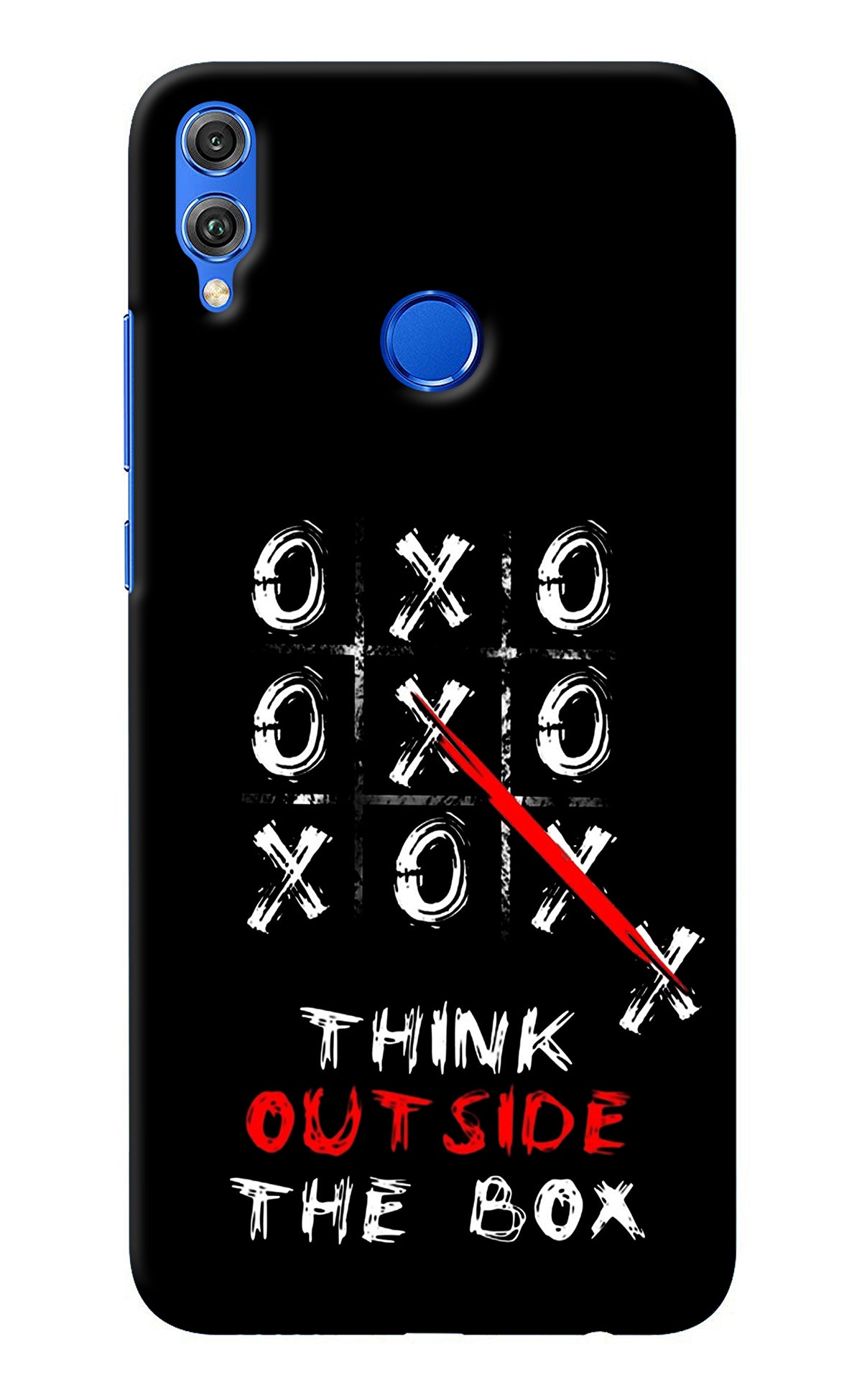 Think out of the BOX Honor 8X Back Cover