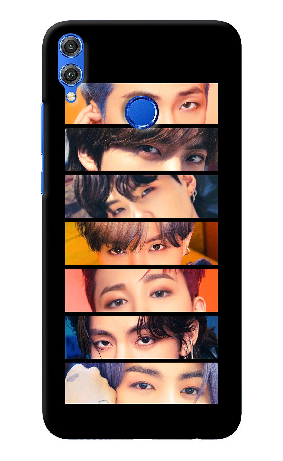 BTS Eyes Honor 8X Back Cover