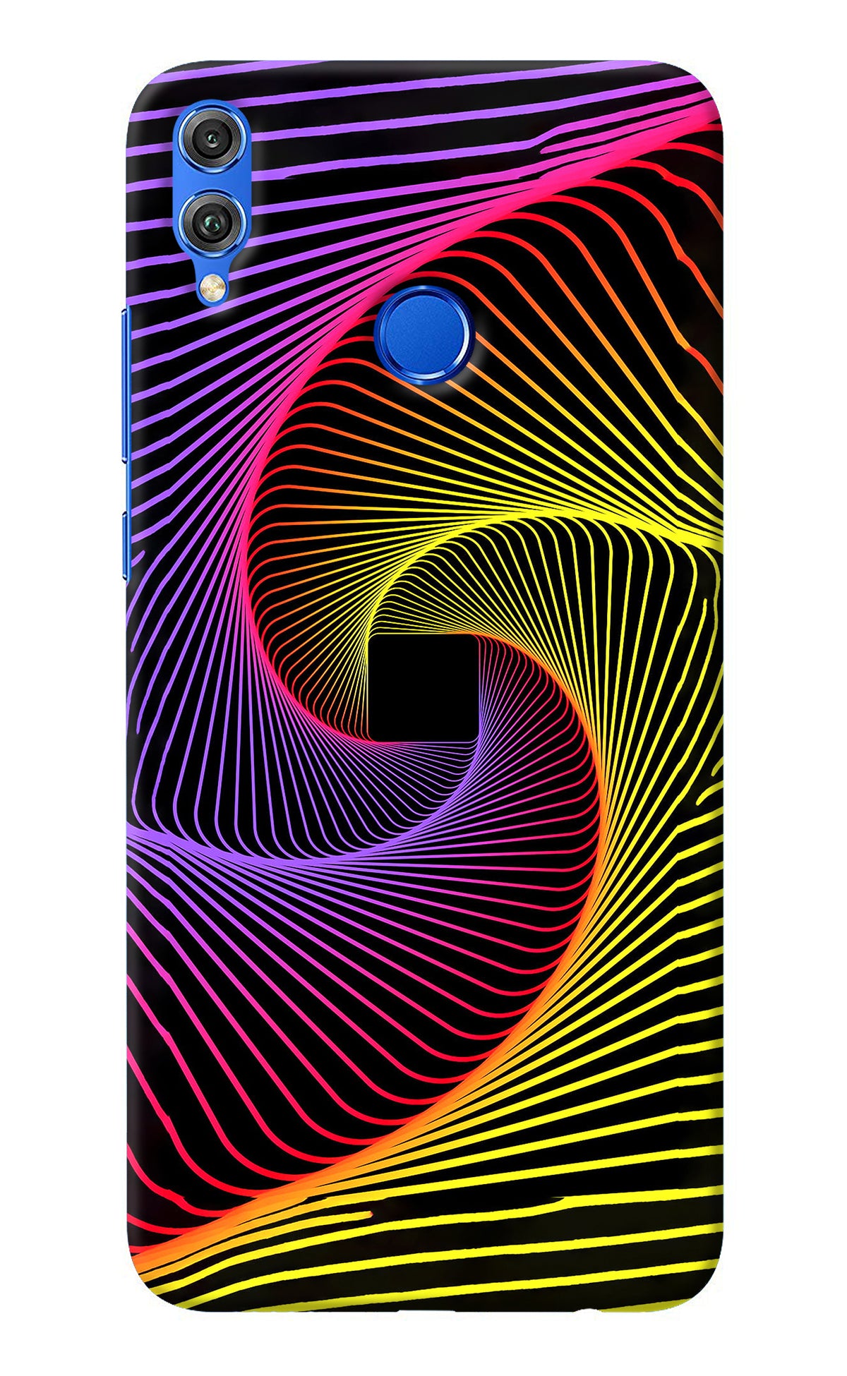 Colorful Strings Honor 8X Back Cover