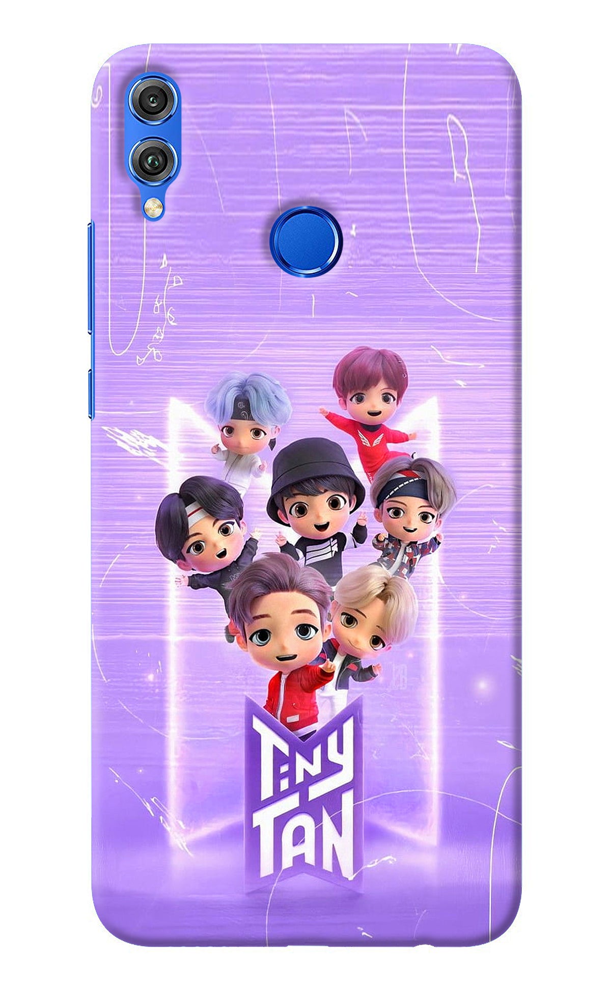 BTS Tiny Tan Honor 8X Back Cover