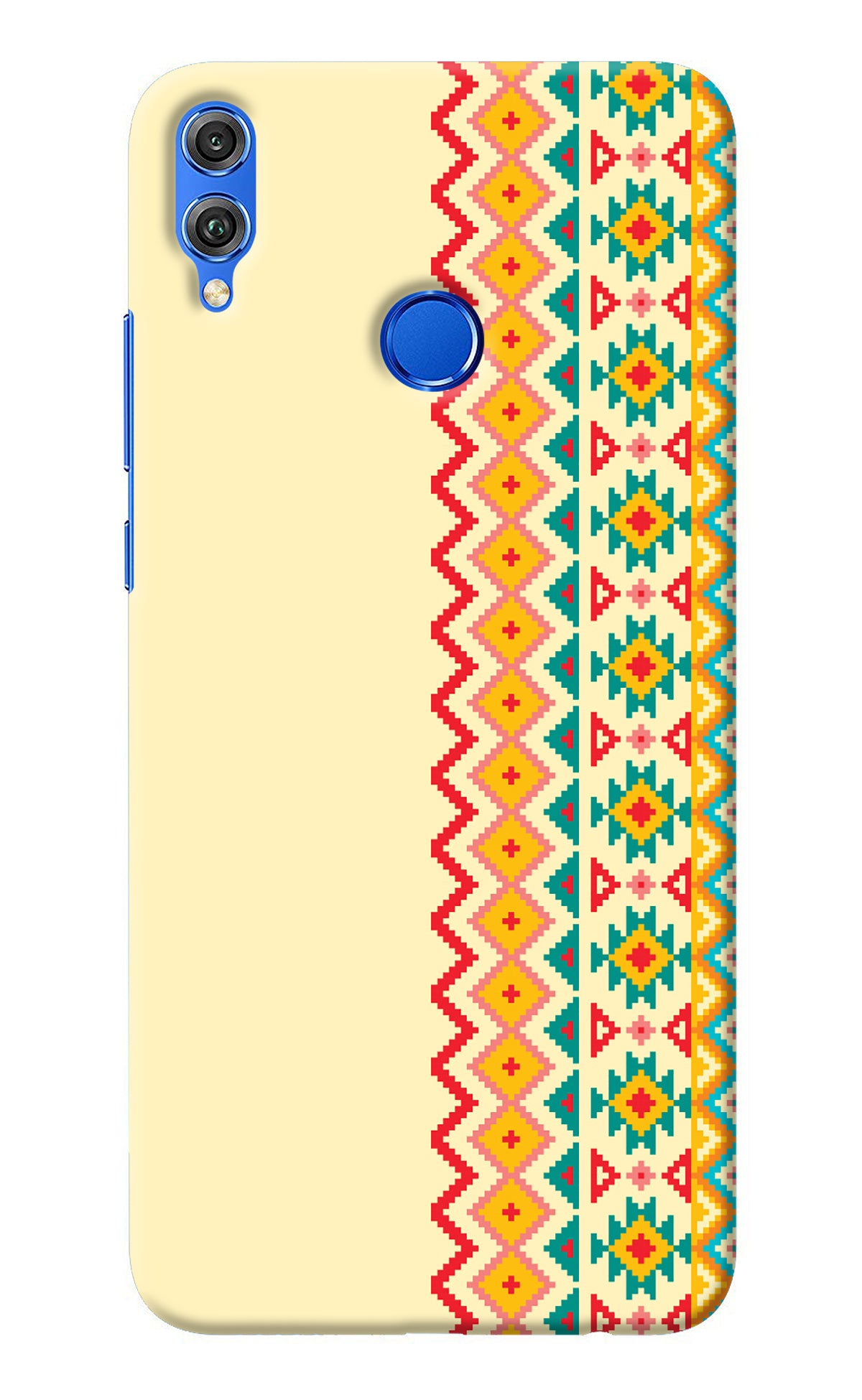 Ethnic Seamless Honor 8X Back Cover