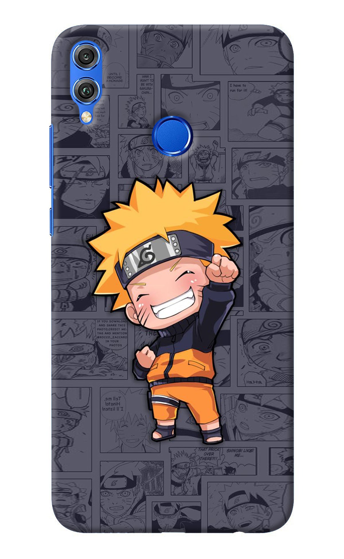 Chota Naruto Honor 8X Back Cover