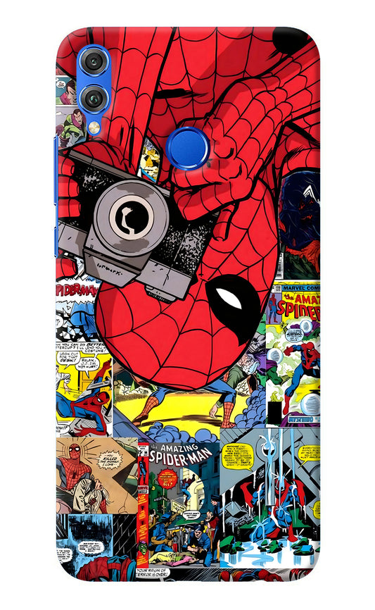 Spider Man Honor 8X Back Cover