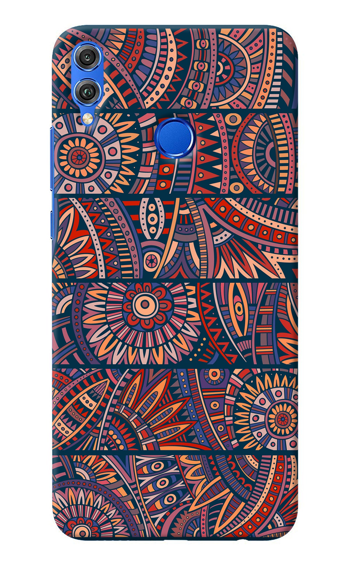 African Culture Design Honor 8X Back Cover