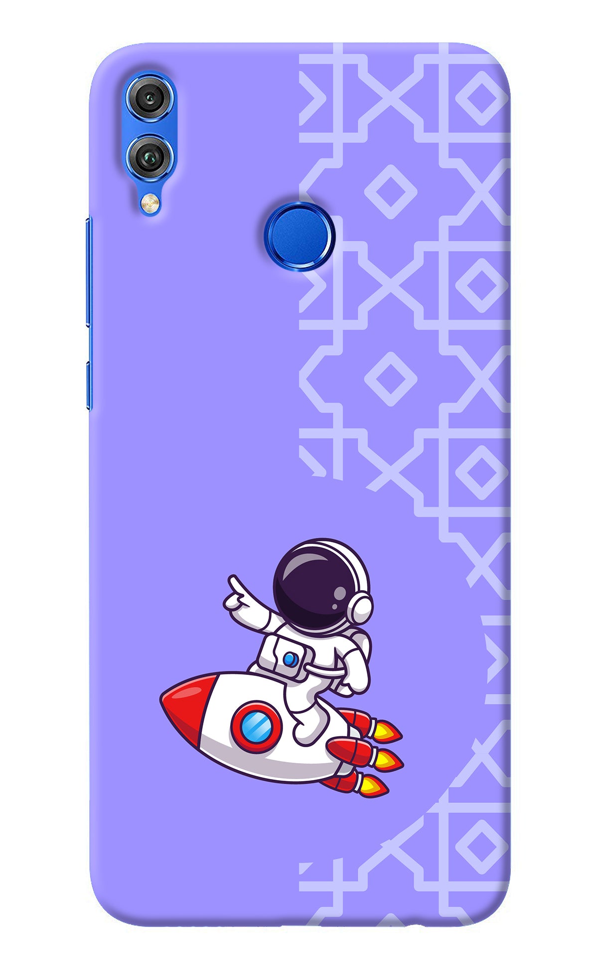 Cute Astronaut Honor 8X Back Cover