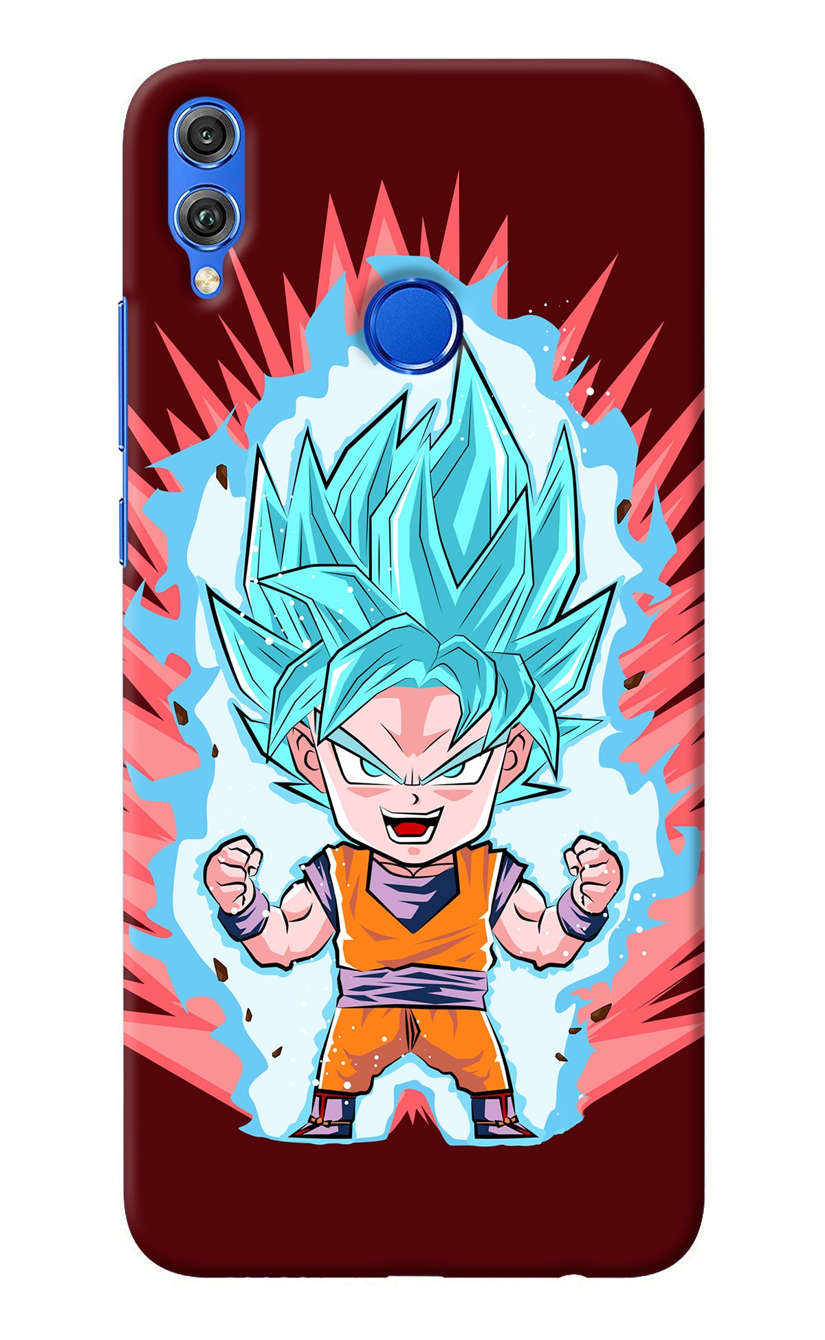 Goku Little Honor 8X Back Cover