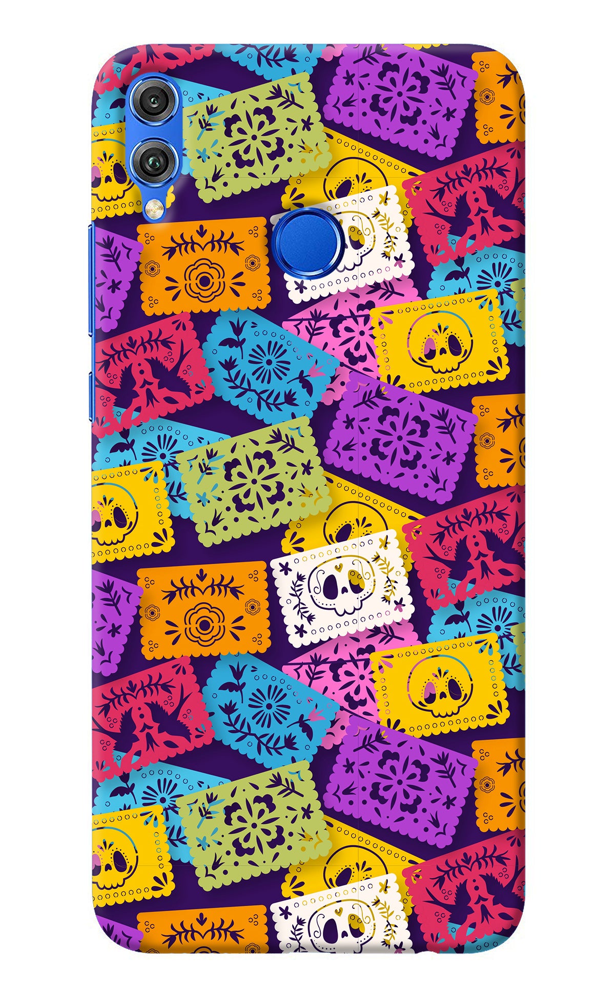 Mexican Pattern Honor 8X Back Cover