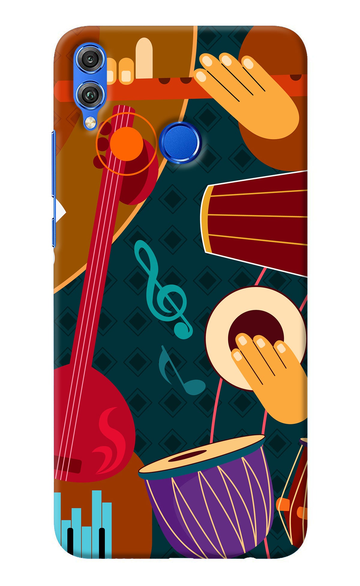 Music Instrument Honor 8X Back Cover