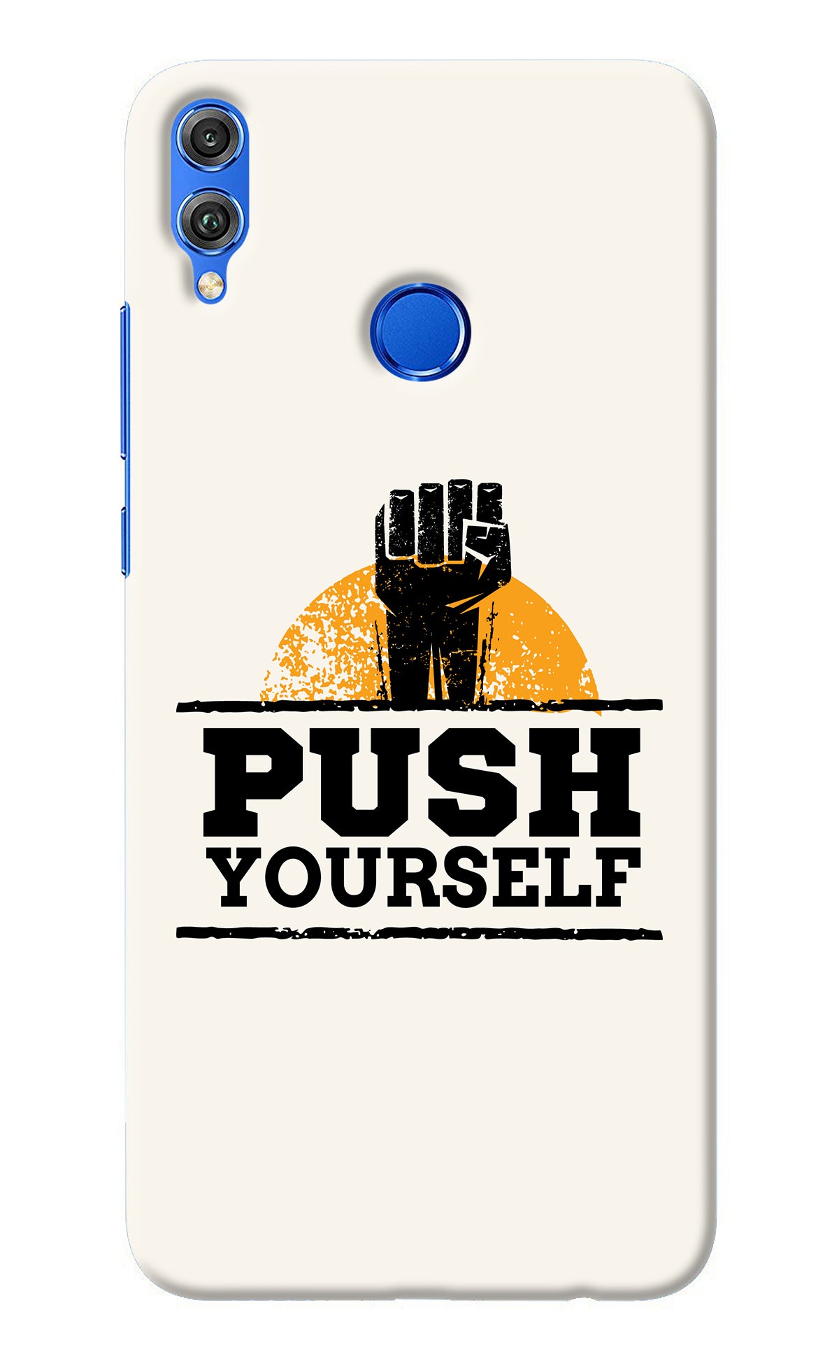 Push Yourself Honor 8X Back Cover