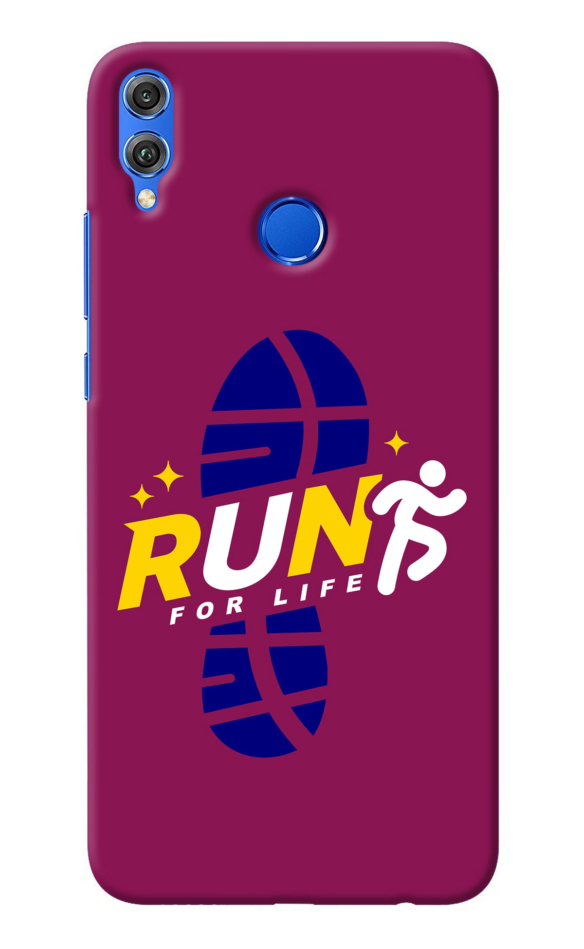Run for Life Honor 8X Back Cover