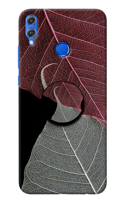 Leaf Pattern Honor 8X Pop Case