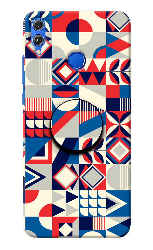 Colorful Pattern Honor 8X Pop Case