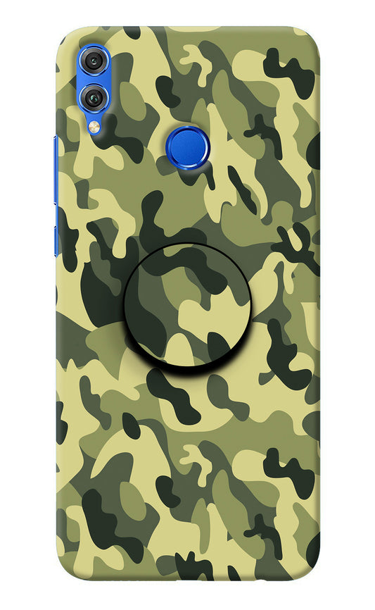 Camouflage Honor 8X Pop Case